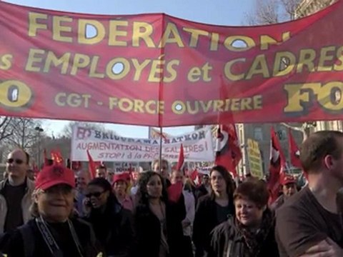 FEC FO - présentation au congrès UNI Europa 2011 à TOULOUSE