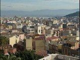 cartoline da Cagliari panorami dal Bastione di Saint Remy ... e oltre