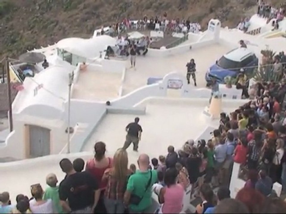 Santorini - parkour