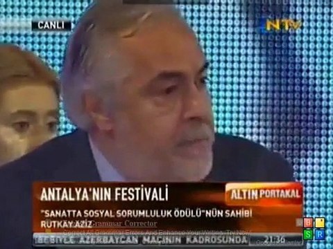 Rutkay Aziz'den Altın Portakal Konuşması
