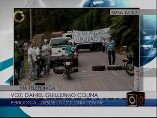Colonia Tovar reclama