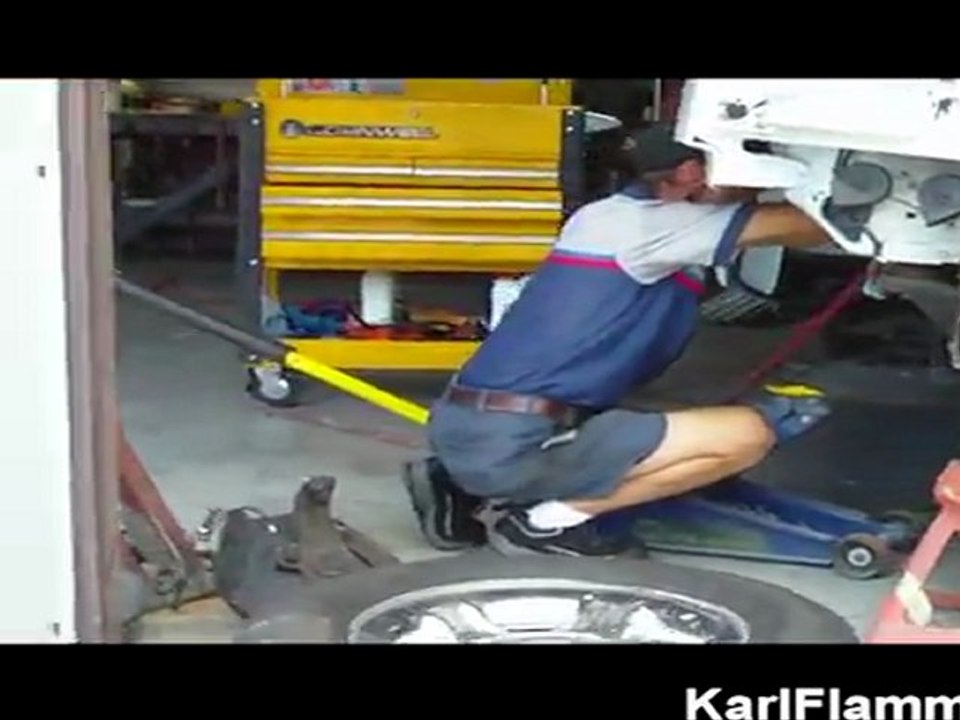 Karl Flammer Ford Collision Department tour