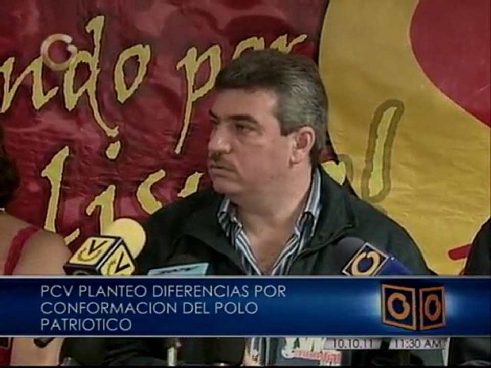 PCV estudia Polo Patriótico