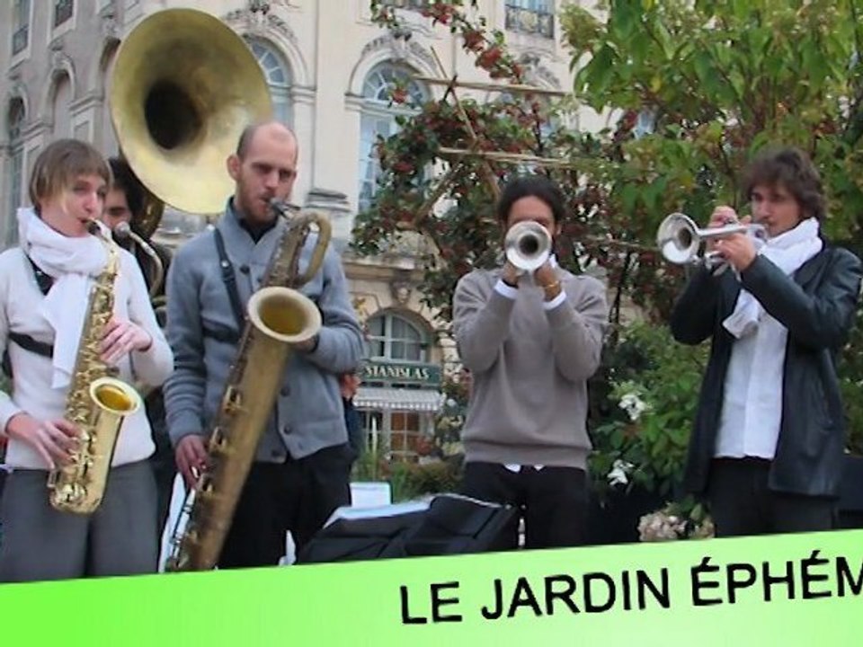 Jardin ephémère - Dimanche 10 octobre 2011