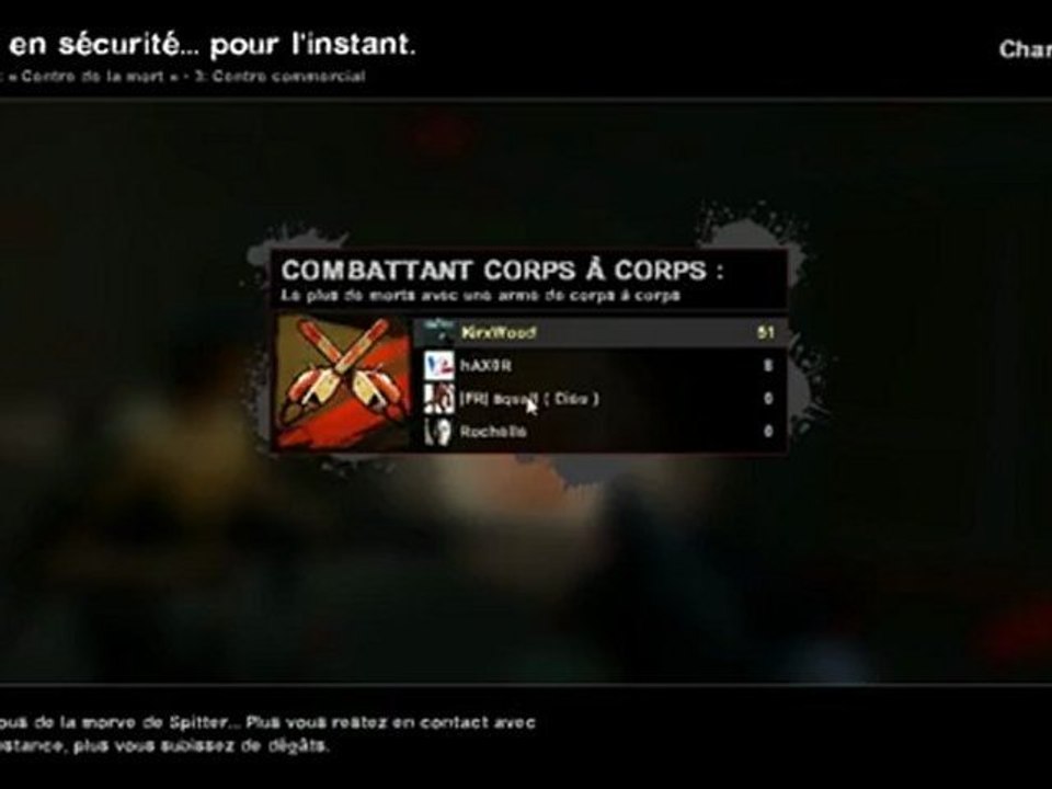 GamePlay left 4 dead 2 " Dead Center "