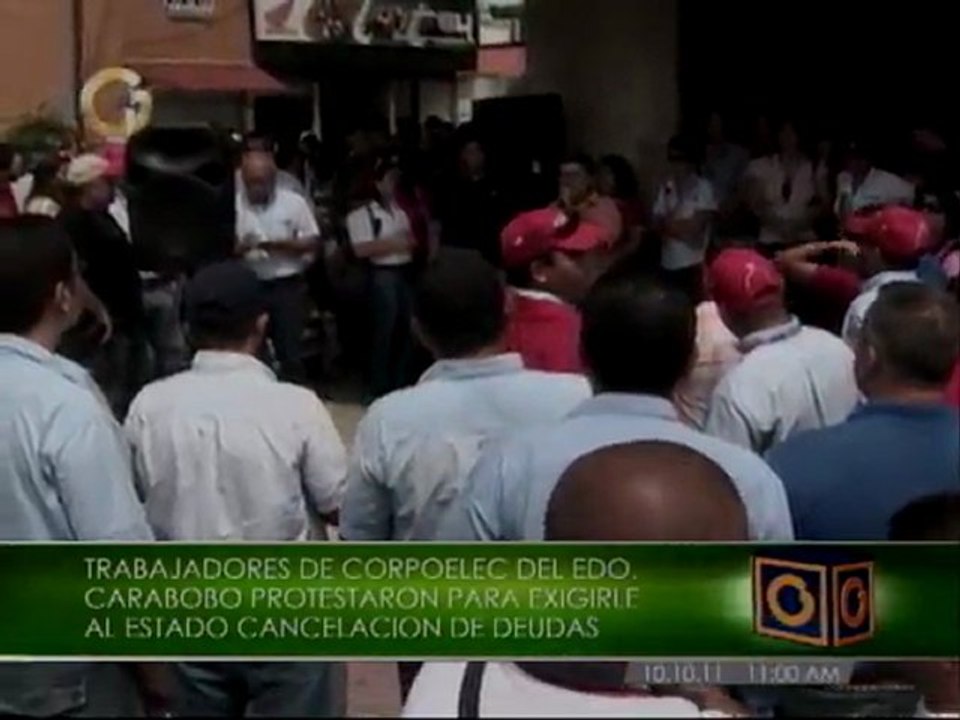 Protestas en Corpoelec Carabobo