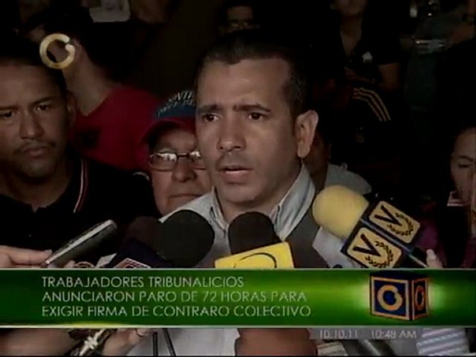 Trabajadores tribunalicios mantienen paro