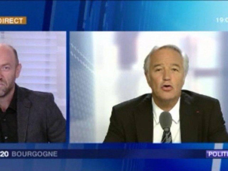 Réaction de François Rebsamen au soir du 1er tour des primaires socialistes