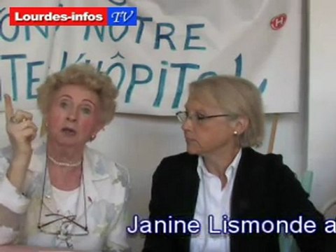 Défense de l'hôpital de Lourdes (Ginette Hery et Janine Lismonde)