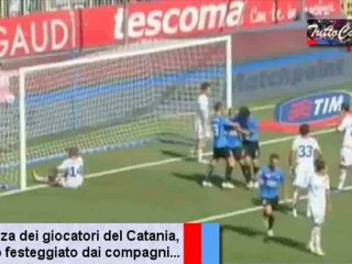 Serie A 2011-12: Novara-Catania, fotogrammi gol
