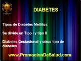 DIABETES, CONCEPTO Y CLASIFICACION (NUTRICION Y SALUD)