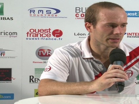 Olivier Rochus s'en sort bien