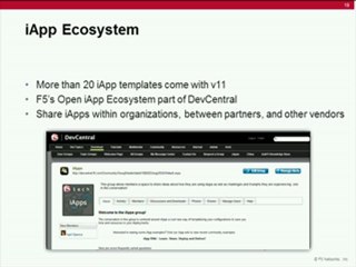 BIG-IP v11: Deliver Application Services
