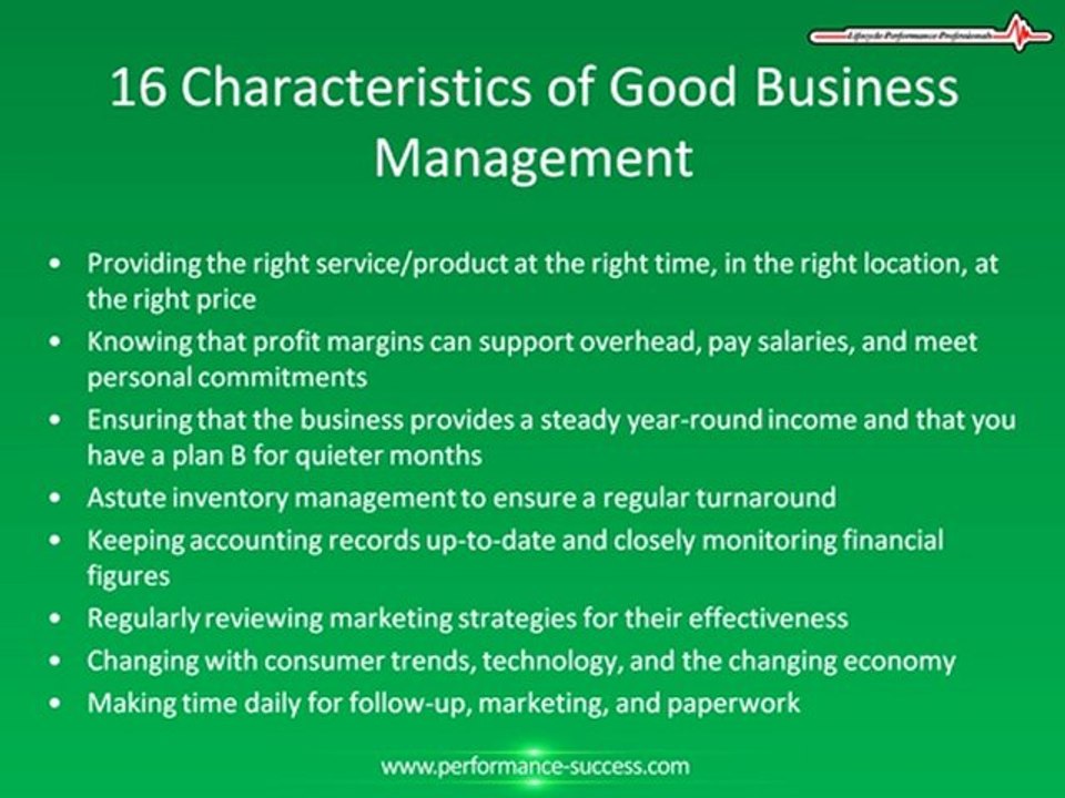 16 Business Management Success Secrets and Tips