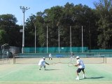 2011-10-10入間市でテニス たーきーさん ココアさんvsとーちゃん 助さん