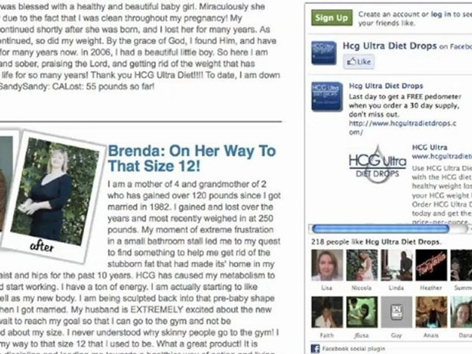 HCG video testimonials
