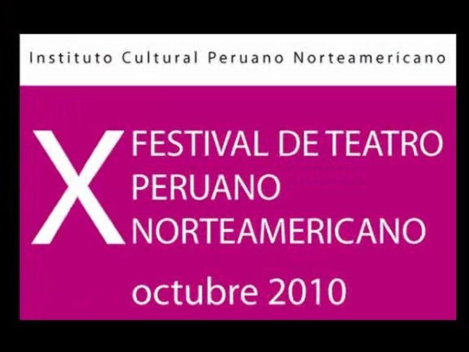 Festival de Teatro en el ICPNA de Miraflores