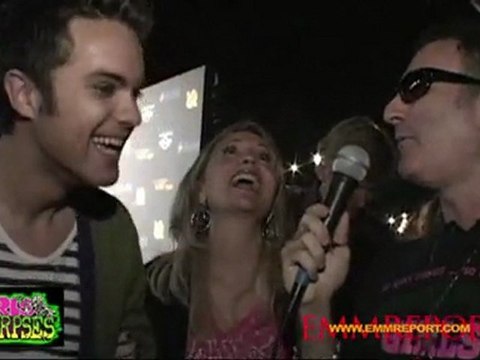 Thomas Dekker, Barbra Alyn Woods: VIP Premiere Night: 3rd Annual Los Angeles Haunted Hayride Interview