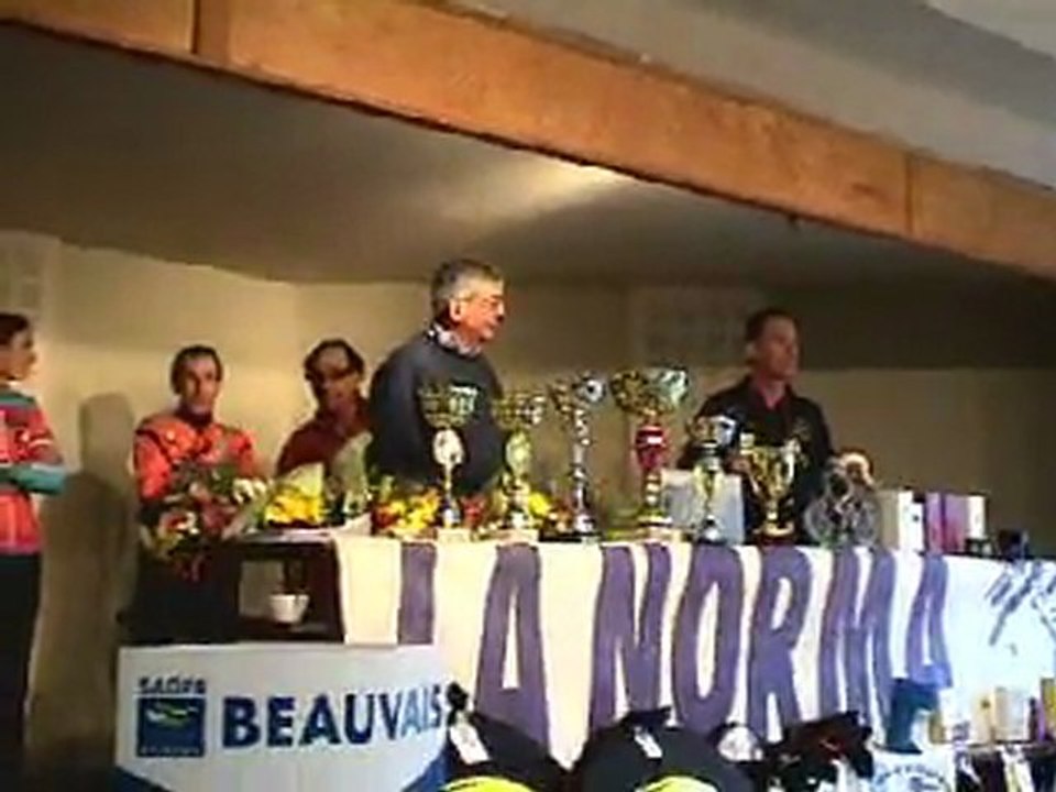 Podium du 24ème Duathlon de ponchon 2011