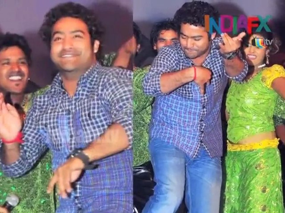 Jr NTR Drunk In 'Oosaravelli' Audio