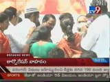 YSR Congress party Dharna in Kadapa