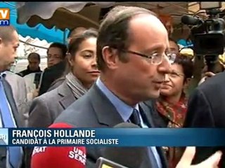 Sarkozy critique la primaire PS, réactions à gauche