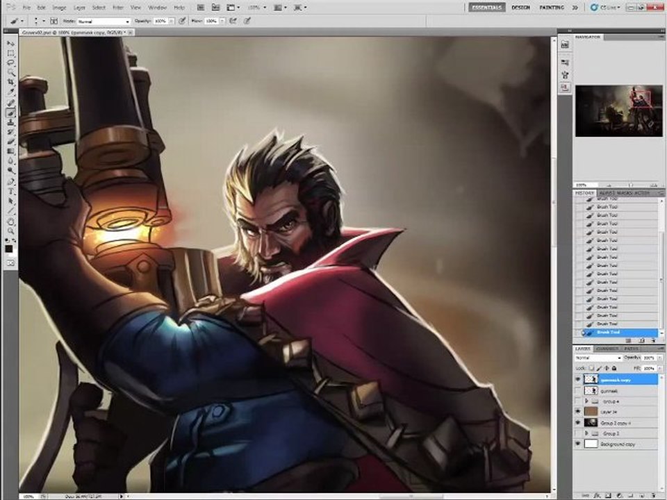LoL : Graves Art Spotlight