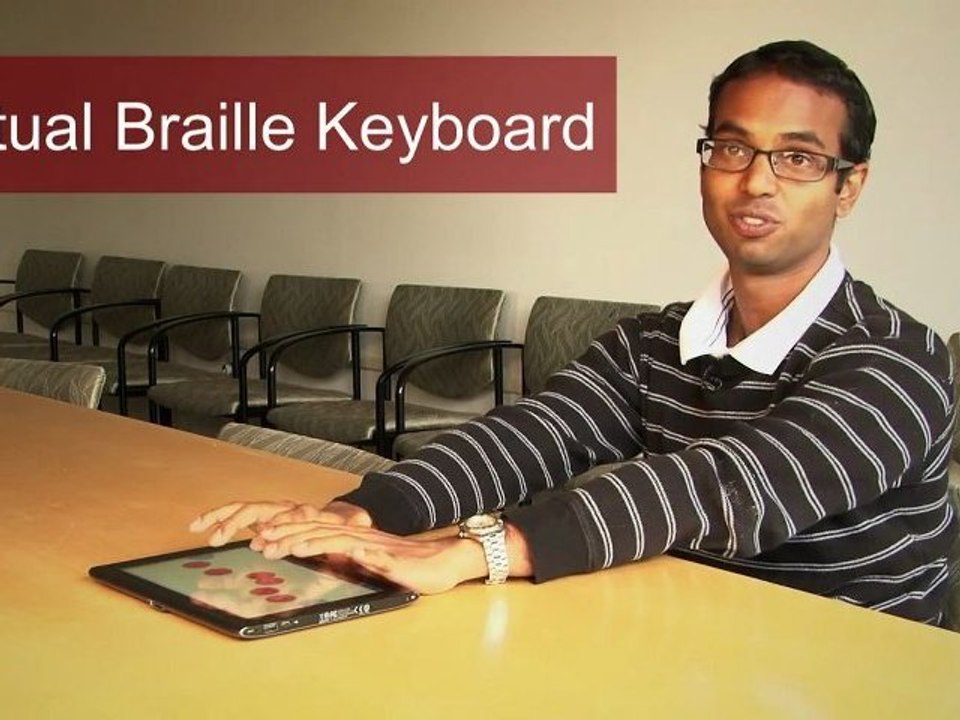 Stanford Course Yields Touchscreen Braille Writer (HD)