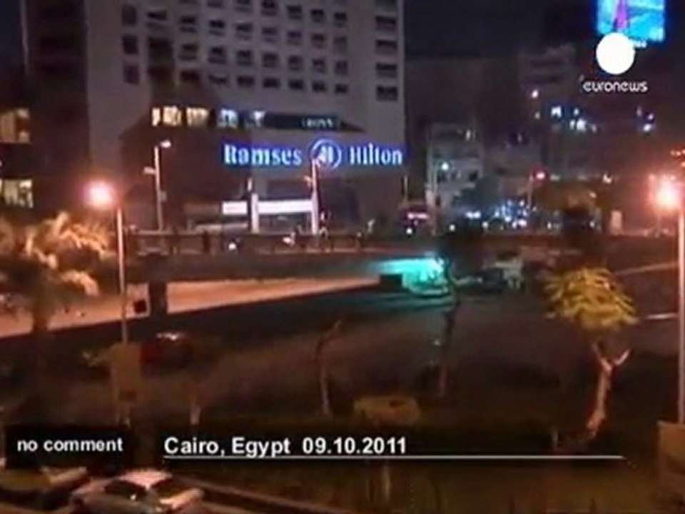 Clashes between Egyptian Christians and police - no comment