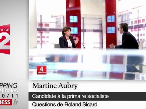 Montebourg ne va pas fixer le cap d'Aubry