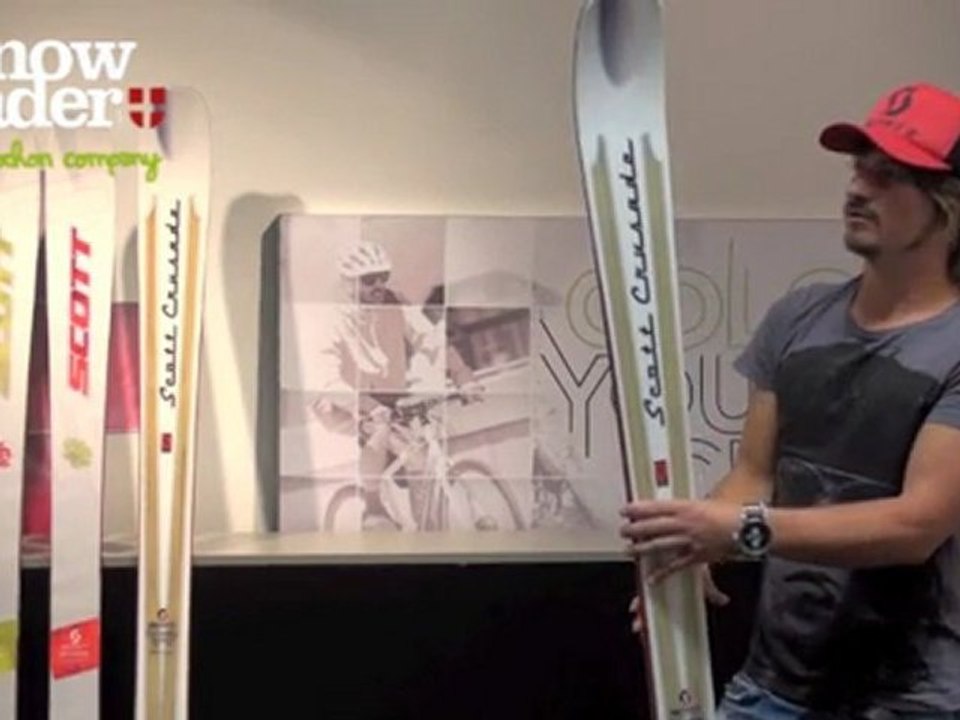 Snowleader présente les skis Scott Crusade
