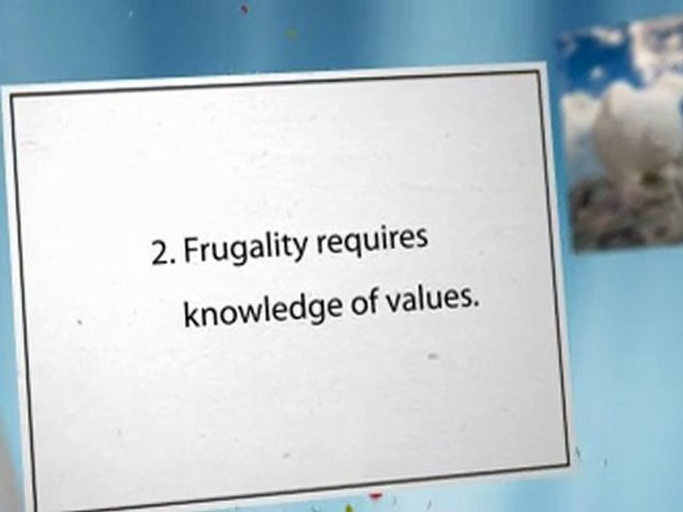 How To Be A Frugal Shopper