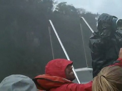 Brésil - Chutes d'Iguaçu, Bateau-douche