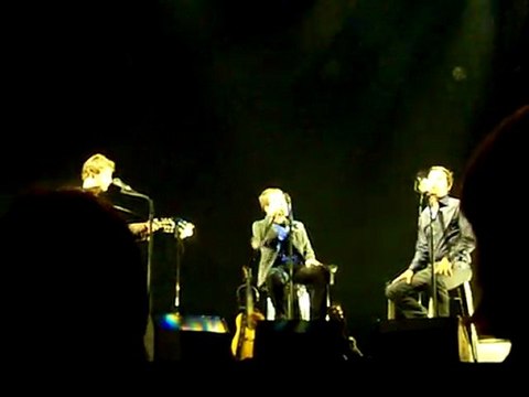 Renan Luce, Benoît Dorémus, Alexis HK - La lettre, tournée Seul à trois à Schiltigheim 7 octobre 2011