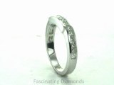 FDENR989B Princess Cut Diamond Anniversary Matching Band