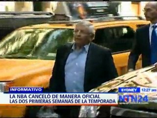 La NBA cancela de manera oficial las dos primeras semanas de la temporada - NTN24.com