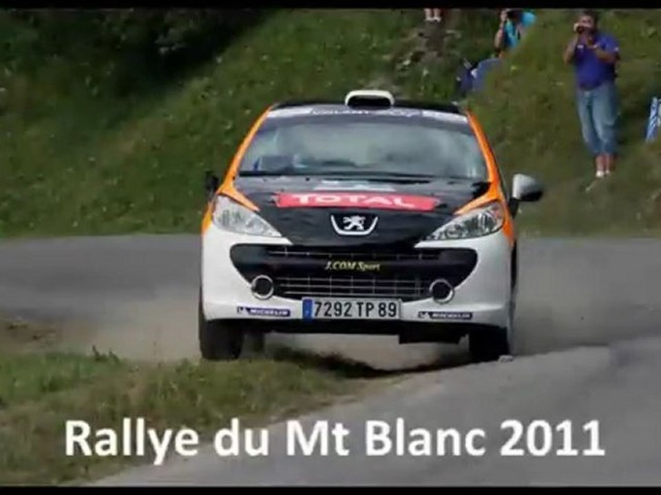 Maxence Bardou - Rallye du Mt Blanc 2011