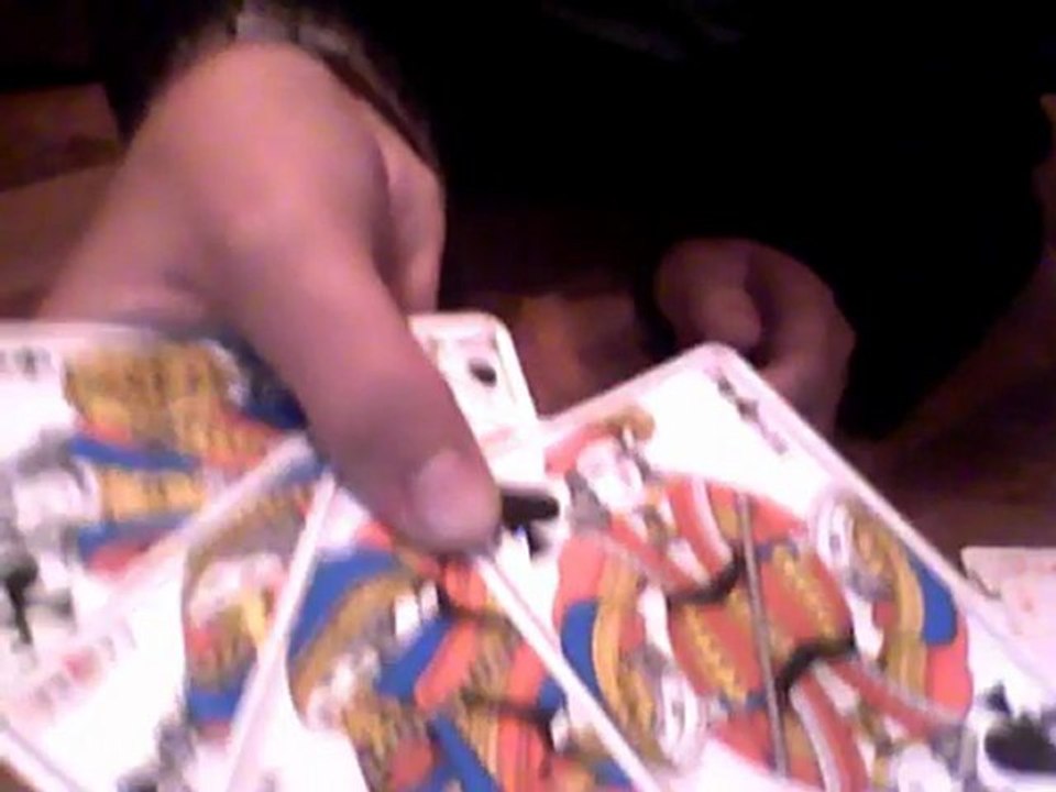 tour de magie : les 4 valets