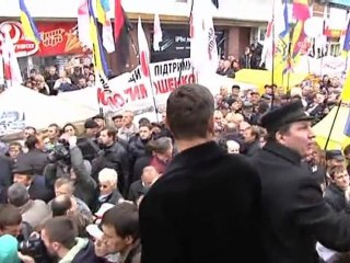 La oposición ucraniana llama a la desobediencia civil