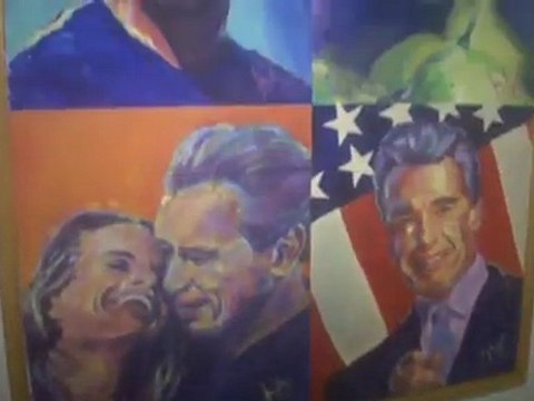 Arnold Schwarzenegger's Tribute Statue