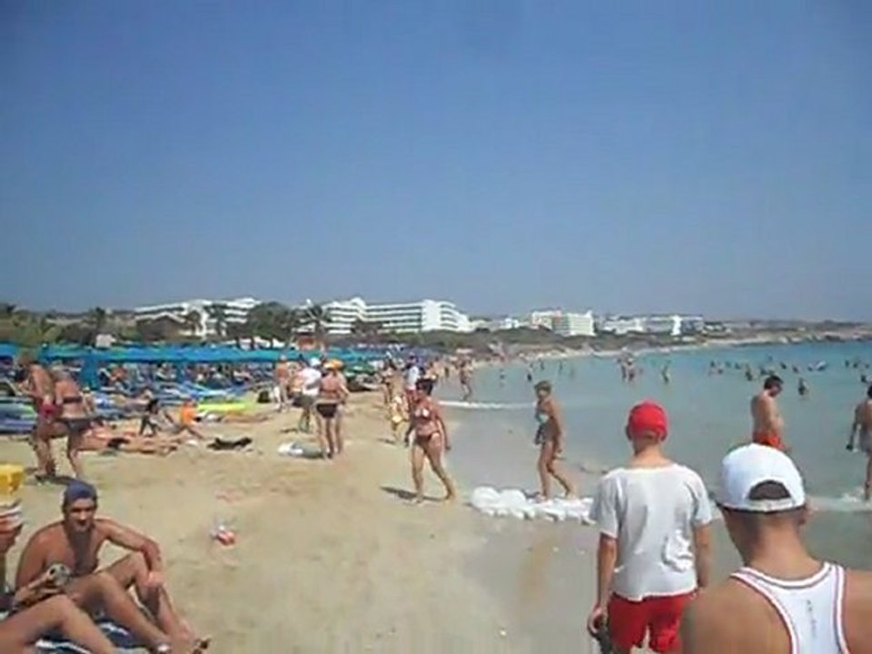 Limanaki beach Ayia Napa Cyprus 2011
