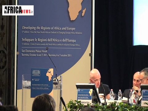 Forum Africa 2011: dibattito prima sessione Rapporti euro-africani