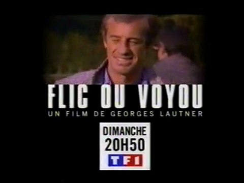 Bande Annonce Du Film Flic Ou Voyou Decembre 1998 TF1