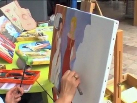 Passage TV de Fréd Depienne dans l'émission En attendant le Louvre sur Wéo TV