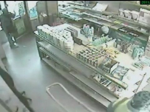 ARMED ROBBERY: Terrifying CCTV pictures