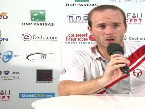 Olivier Rochus en toute discrétion