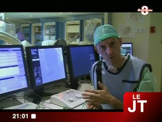 Une unité de cardiologie à l’hôpital de Chambéry