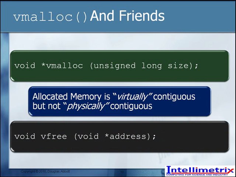 Learn about Memory Allocation in Linux Device Drivers: ... - video ...