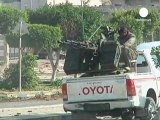 Los rebeldes libios recuperan posiciones en Sirte