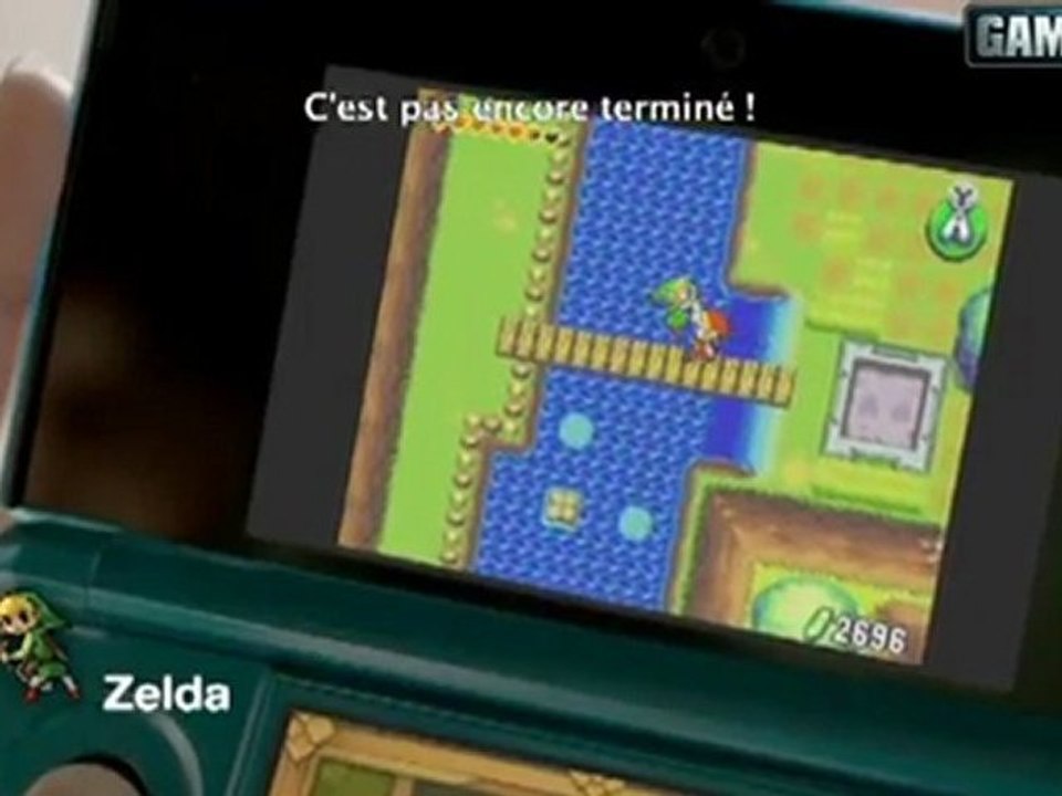 Zelda Four Swords : Robin Williams vs Zelda, his daughter